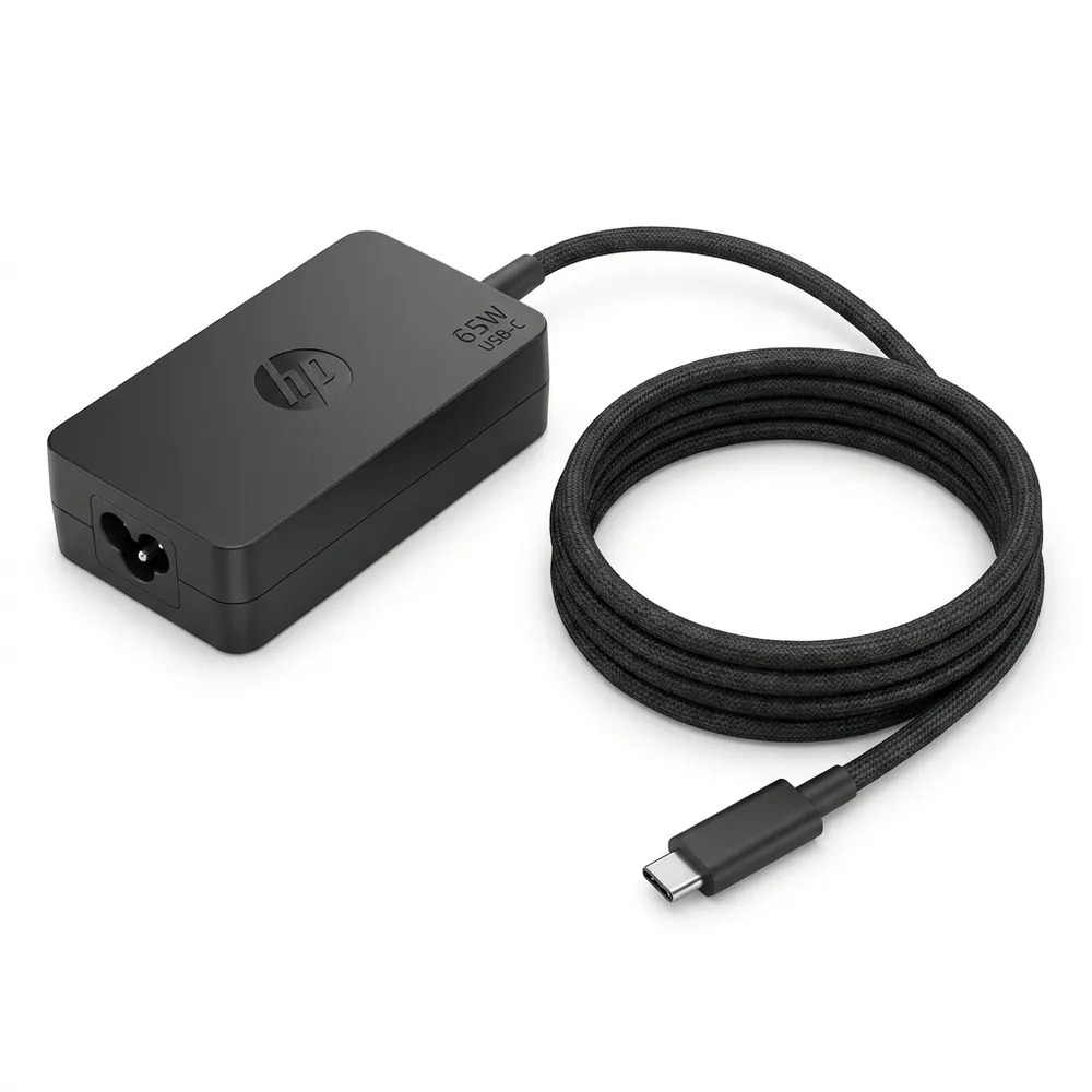 HP 65W Original Charger USB-C at N.N Laptop Lahore