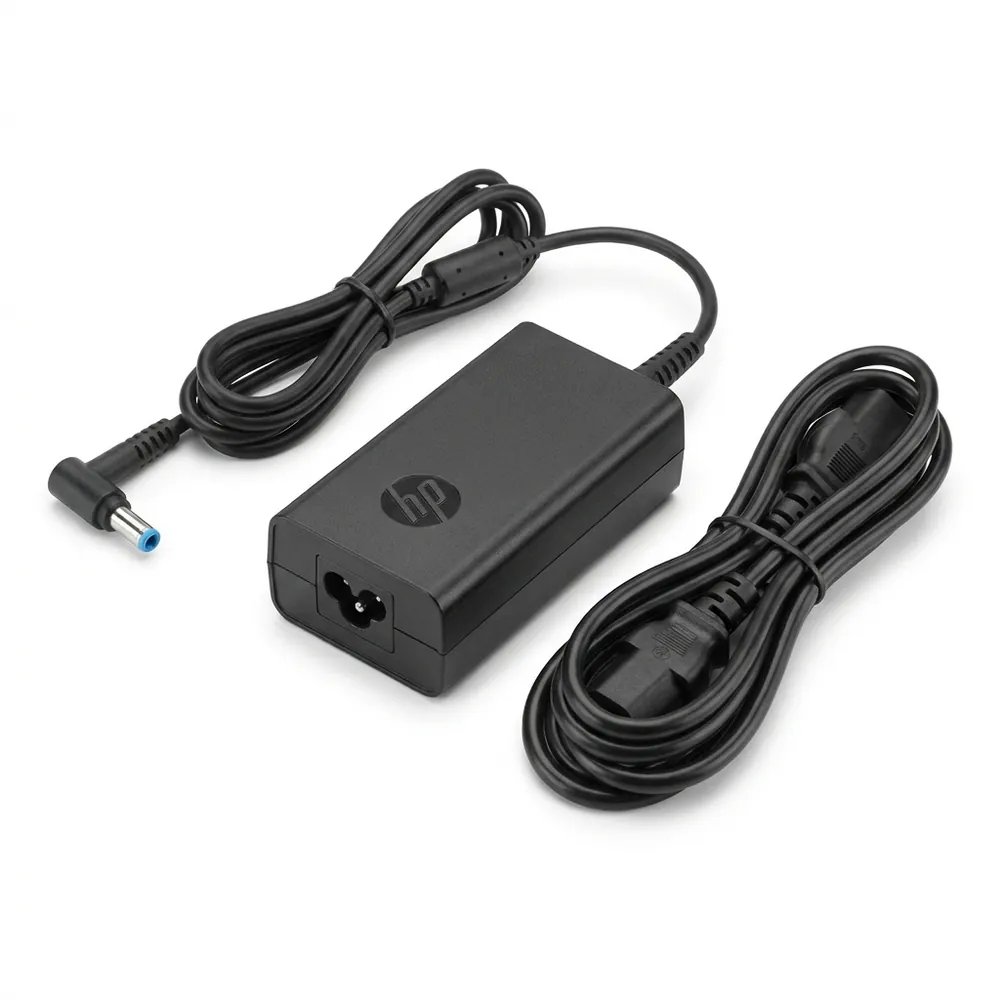 HP 45W Original Charger (Blue Tip 4.5mm) at N.N Laptop Lahore