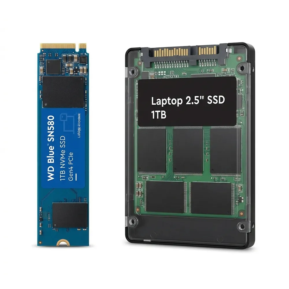 1TB NVMe SSD (WD Blue SN580 Gen 4) at N.N Laptop Lahore