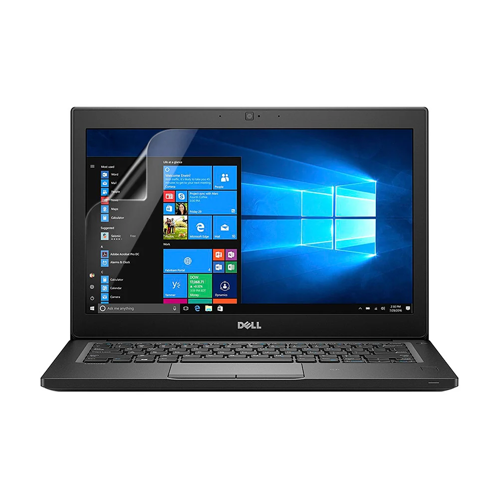 12.5" FHD IPS Screen for Dell Latitude 7280 / 7290 — 30-Pin Matte — Dell laptop side and angled view, buy in Lahore Pakistan