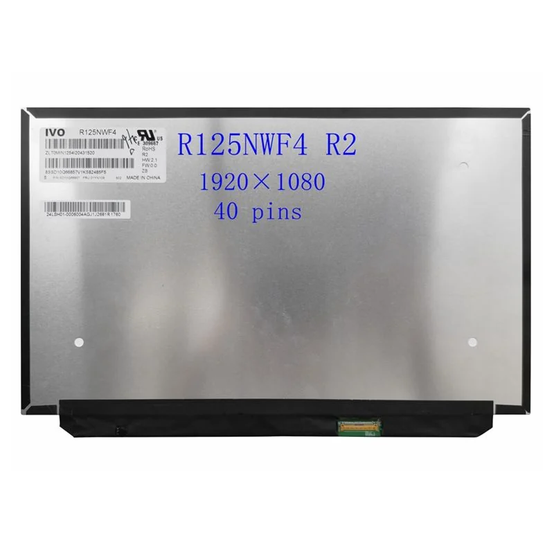 12.5" FHD IPS Touch Screen for Lenovo ThinkPad X270 / X280 — 40-Pin — Lenovo laptop keyboard and ports view, Lahore Pakistan