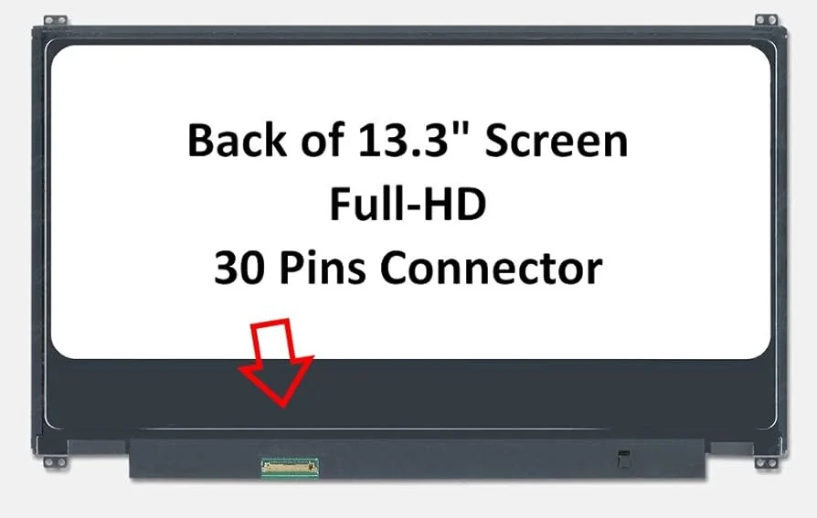 13.3″ FHD 1920×1080 Touch Laptop LCD Screen (IPS + Touch) — used Generic laptop for sale in Pakistan, NN Laptops Lahore