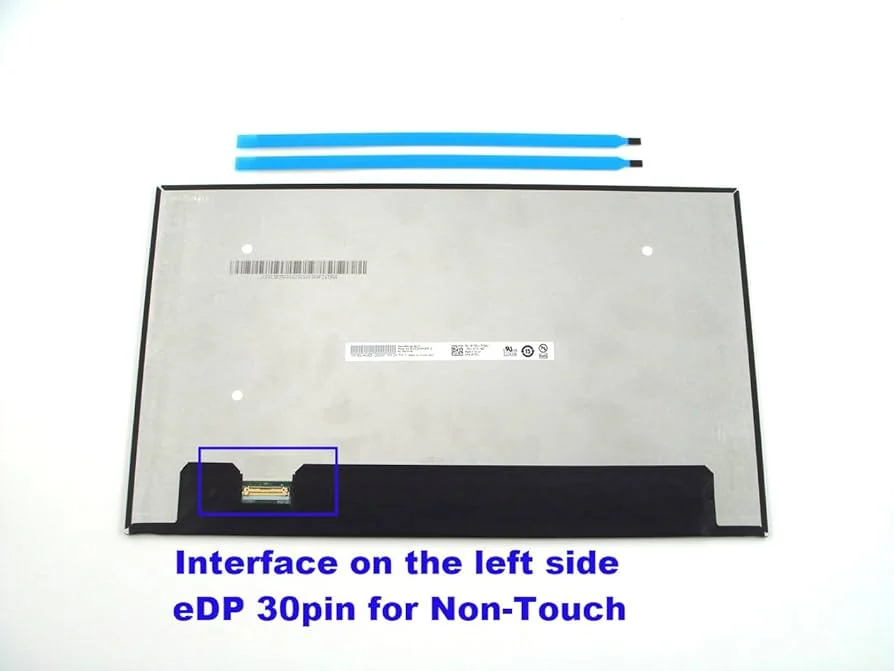 13.3" FHD IPS LCD Screen for Dell Latitude 7390/7380 — 30-Pin Matte — Dell laptop keyboard and ports view, Lahore Pakistan