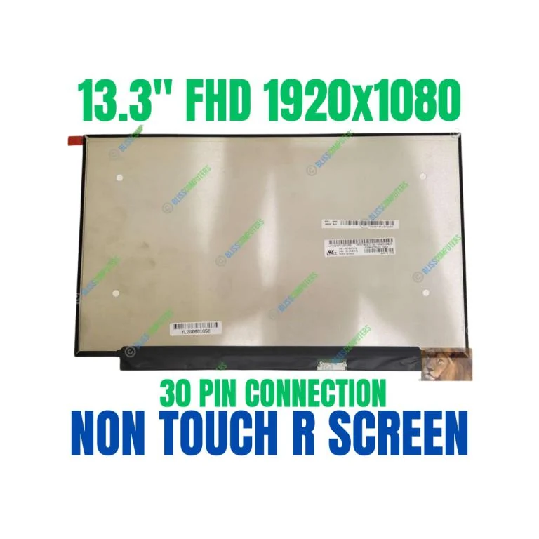 13.3" FHD OLED Screen for Asus ZenBook 13 UX325 / UX363 — Glossy — Samsung laptop side and angled view, buy in Lahore Pakistan