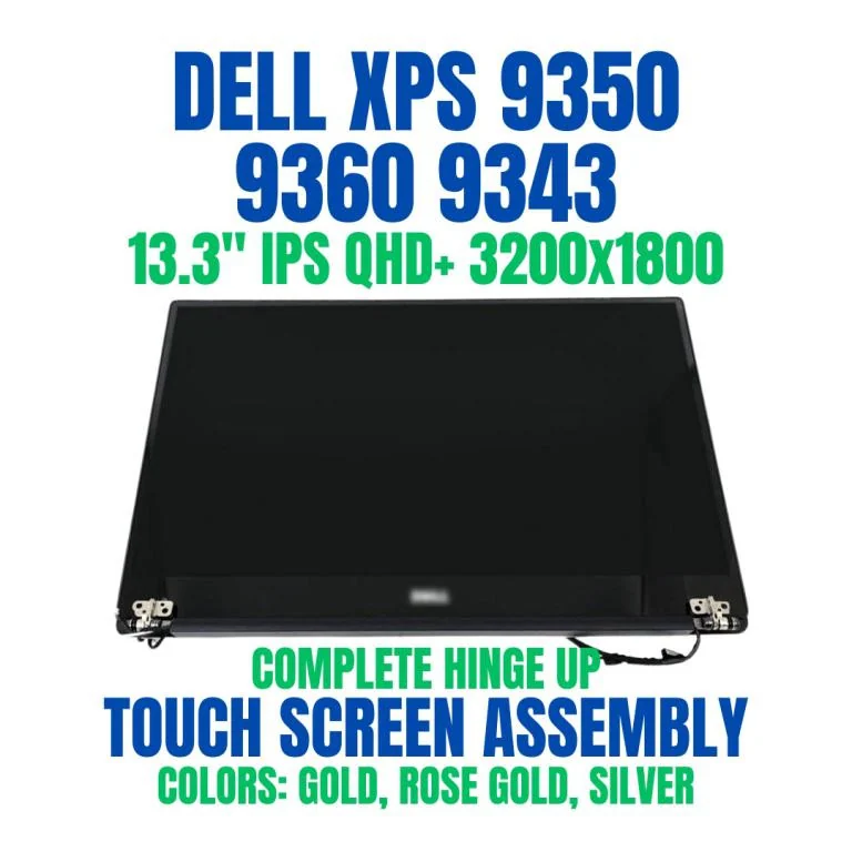 13.3" QHD+ 3200×1800 IPS Screen for Dell XPS 13 9343/9350 — 40-Pin — screens / lcds price in Pakistan, NN Laptops Lahore