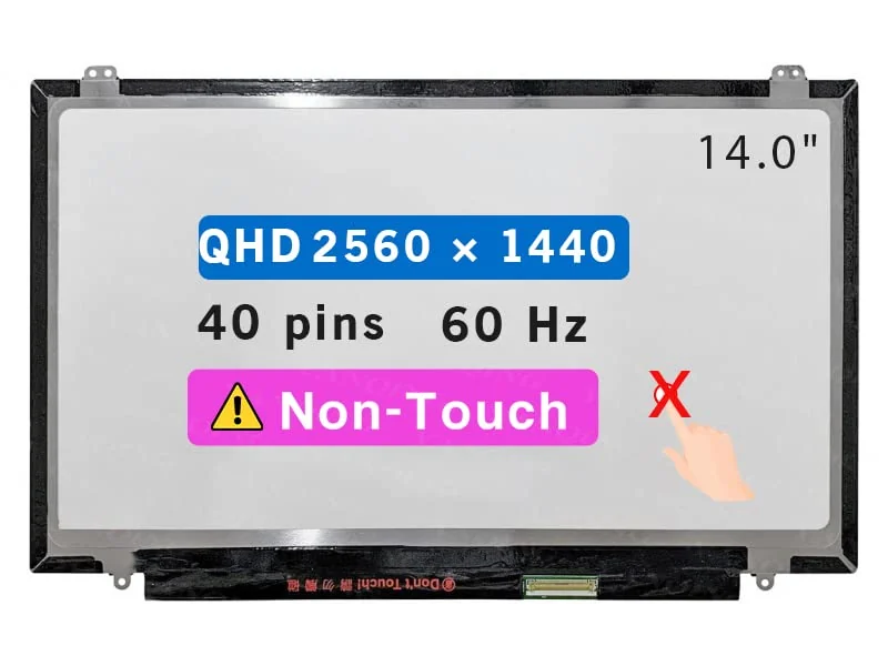 14" FHD IPS Screen for HP EliteBook 1040 G3/G4 — 30-Pin Matte — used HP laptop for sale in Pakistan, NN Laptops Lahore