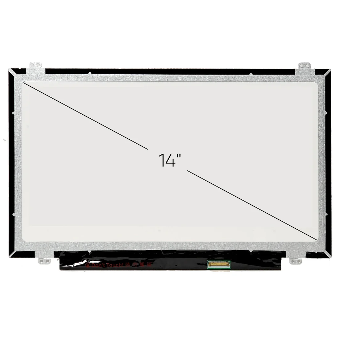 14" FHD IPS Screen for HP EliteBook 840 G5/G4 — 30-Pin Matte — HP laptop keyboard and ports view, Lahore Pakistan