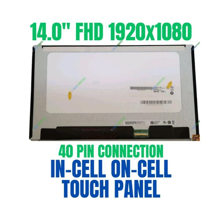 14" FHD IPS Touch Screen for Dell Latitude 7490 — 40-Pin Glossy — used Dell laptop for sale in Pakistan, NN Laptops Lahore