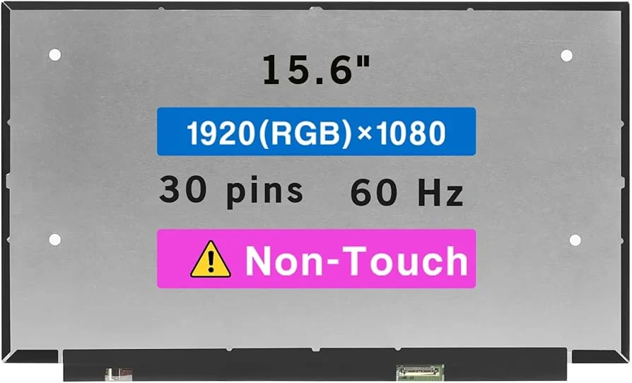 15.6" FHD IPS LCD for MSI GF63 / GL63 Thin — 30-Pin Matte — screens / lcds price in Pakistan, NN Laptops Lahore