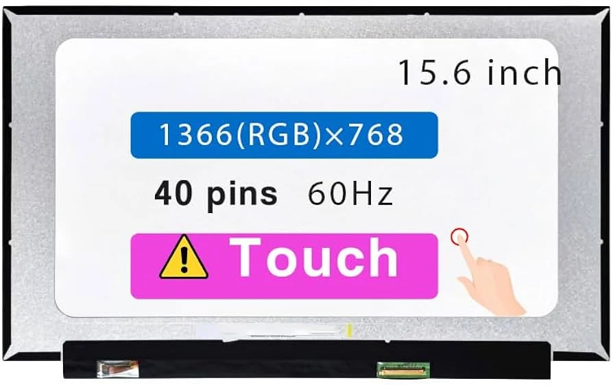 15.6" FHD IPS Touch Screen for HP Envy x360 15 — 40-Pin Glossy — screens / lcds price in Pakistan, NN Laptops Lahore