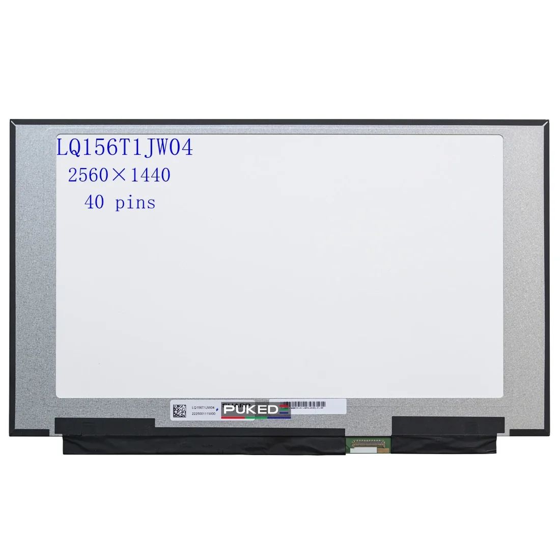 15.6″ QHD 2560×1440 Laptop LCD Screen (IPS) — Generic laptop side and angled view, buy in Lahore Pakistan