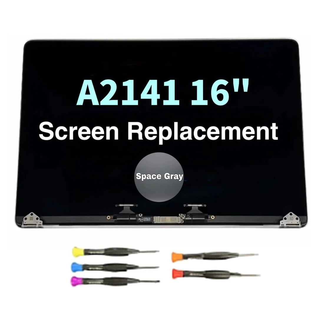 16" Liquid Retina Display Assembly for MacBook Pro A2141 (2019-2020) — Apple laptop side and angled view, buy in Lahore Pakistan