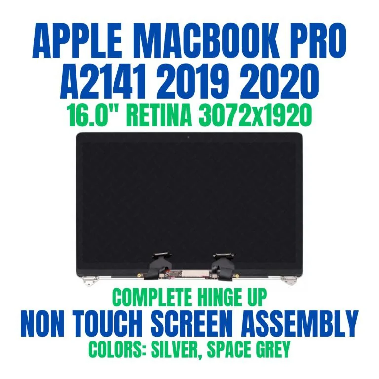 16" Liquid Retina Display Assembly for MacBook Pro A2141 (2019-2020) — used Apple laptop for sale in Pakistan, NN Laptops Lahore