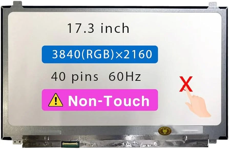 17.3" 4K UHD IPS Screen for Dell Precision 7720 / 7730 — Matte — screens / lcds price in Pakistan, NN Laptops Lahore