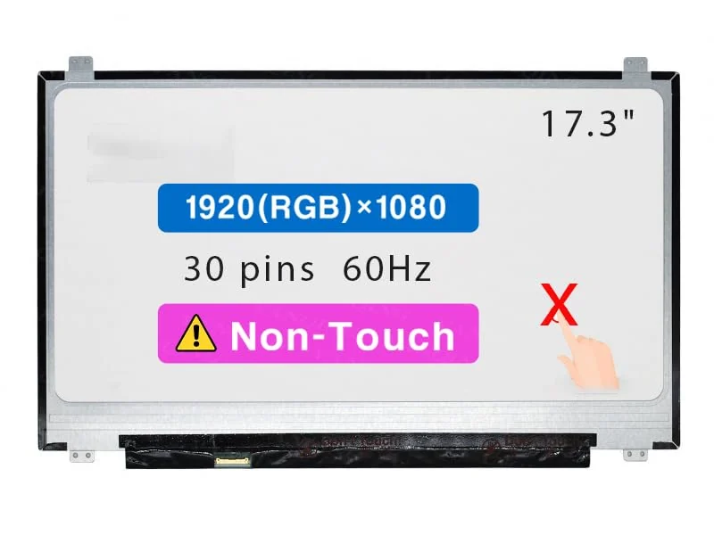 17.3″ FHD Laptop Screen 1920×1080 — Generic laptop side and angled view, buy in Lahore Pakistan