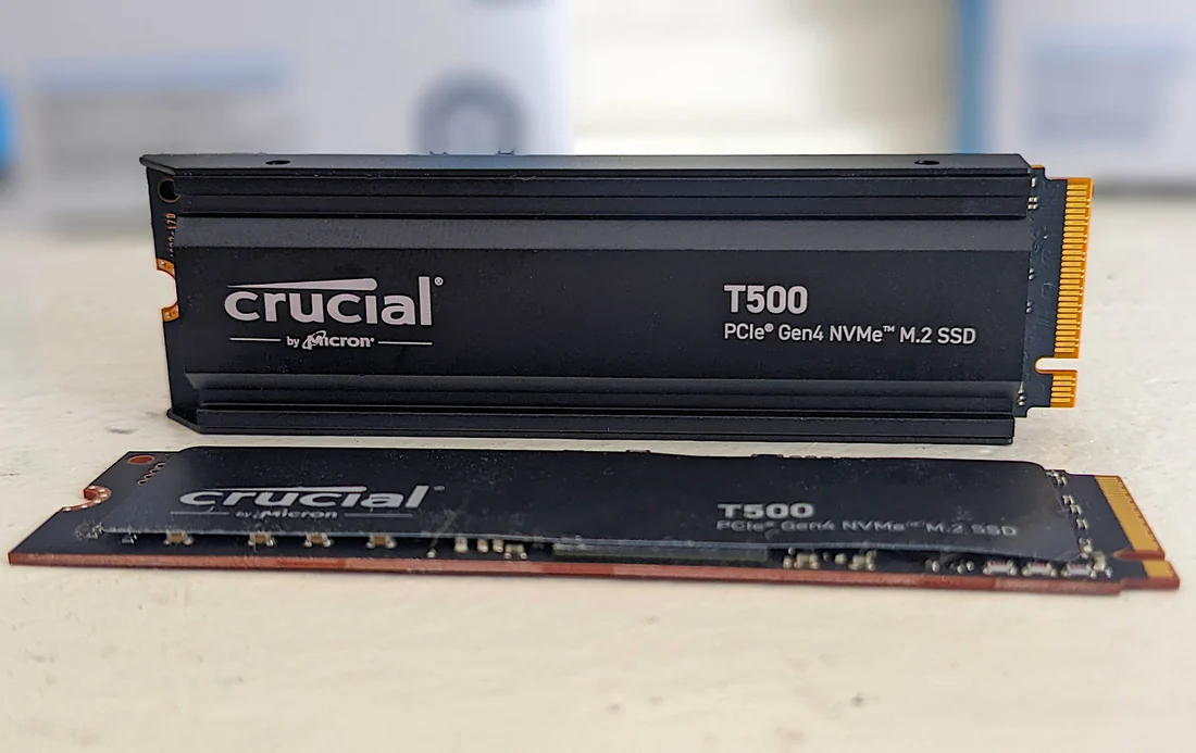 Crucial T500 1TB Gen4 NVMe SSD — 7300 MB/s Laptop Upgrade — used Crucial laptop for sale in Pakistan, NN Laptops Lahore