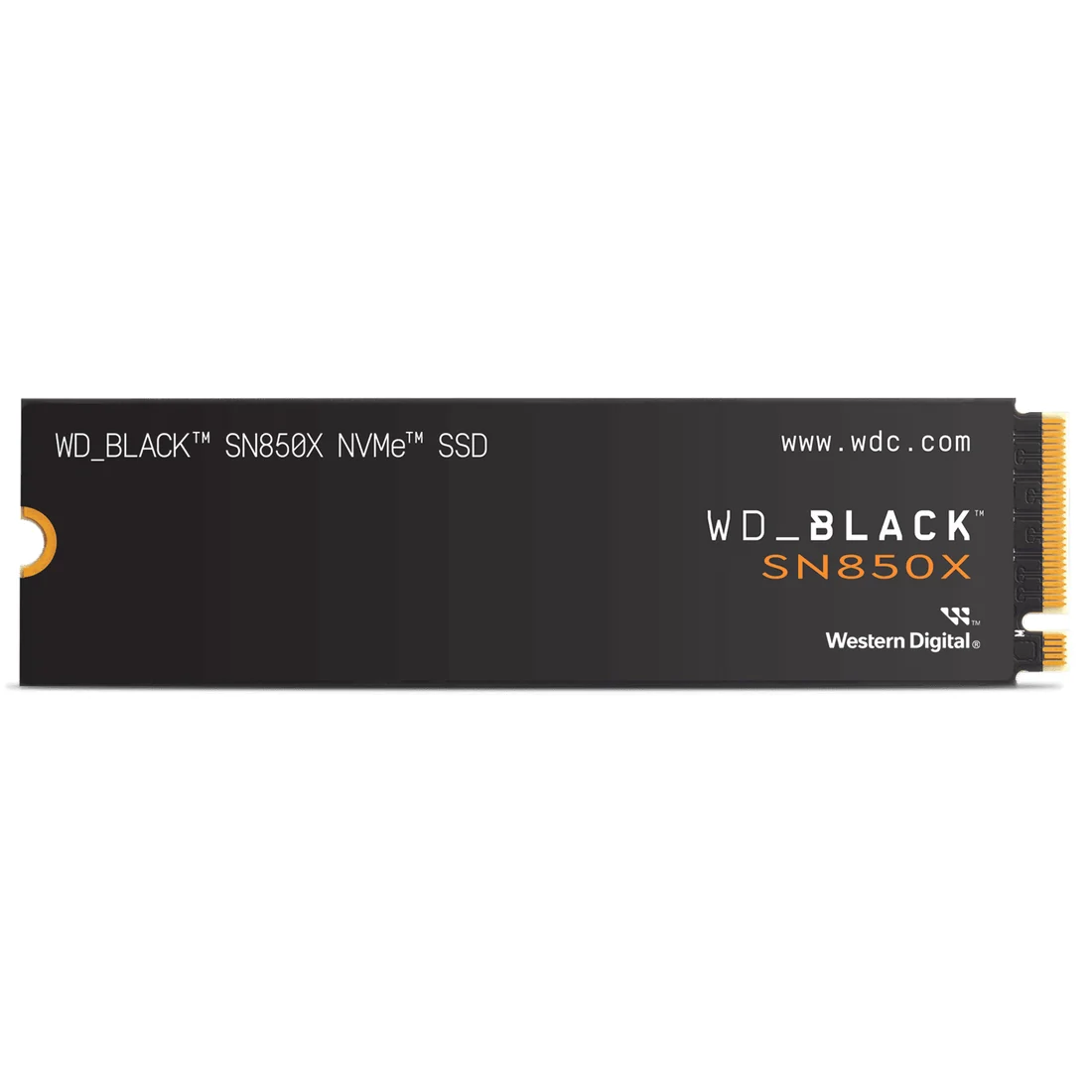 WD Black SN850X 1TB Gen4 NVMe SSD — 7300 MB/s Laptop Upgrade — WD laptop side and angled view, buy in Lahore Pakistan