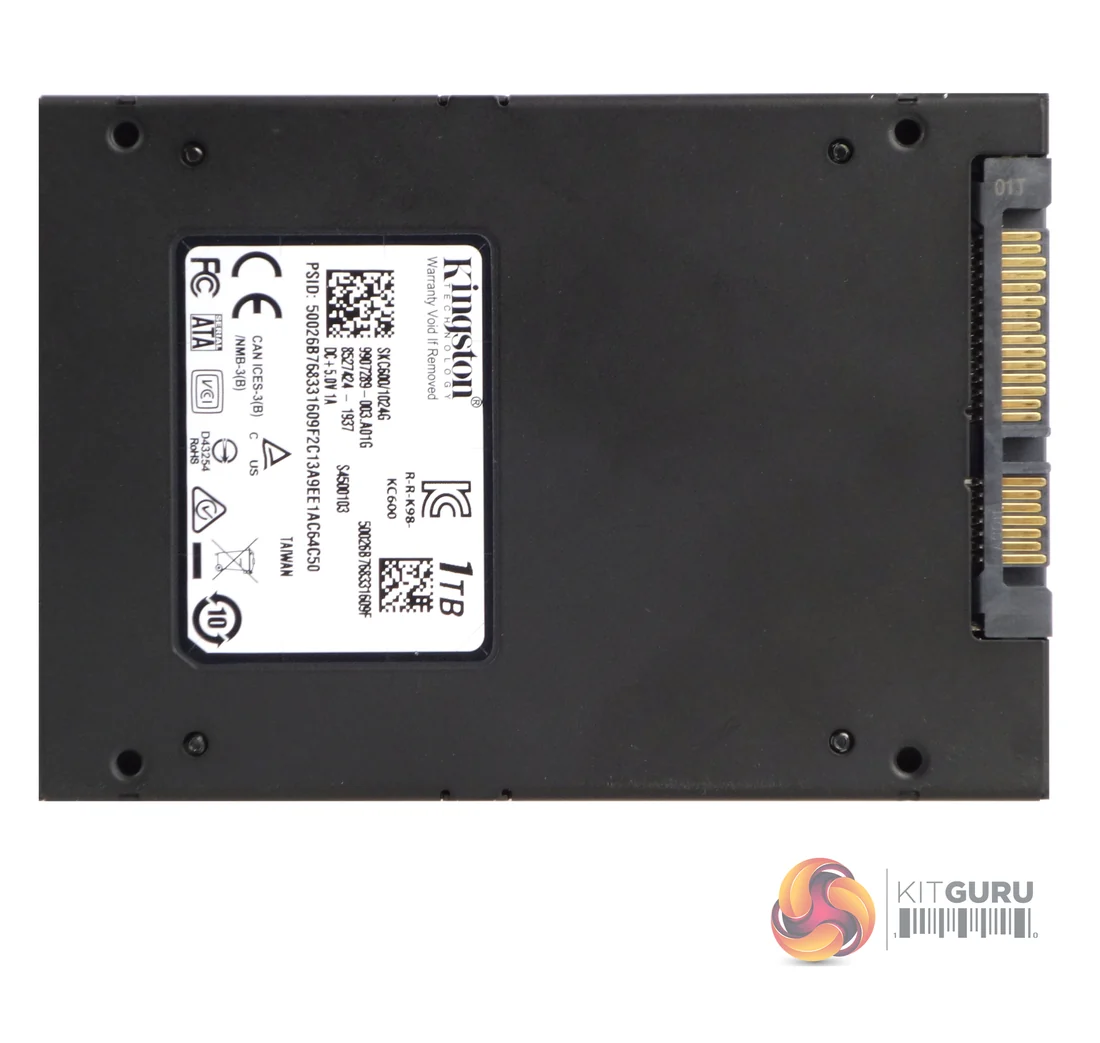 Kingston KC600 1TB 2.5" SATA SSD — 550 MB/s for Old Laptops — laptop parts price in Pakistan, NN Laptops Lahore