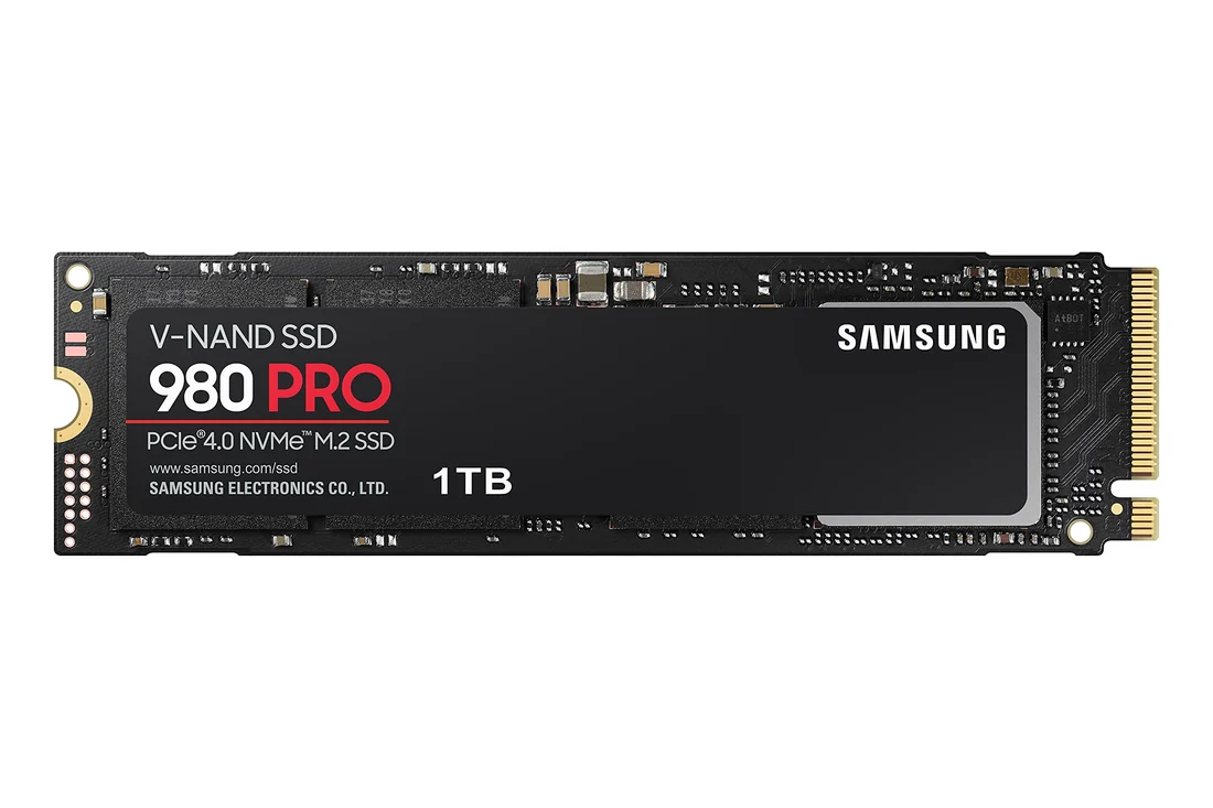 Samsung 980 PRO 2TB Gen4 NVMe SSD — 7000 MB/s Laptop Upgrade — Samsung laptop side and angled view, buy in Lahore Pakistan