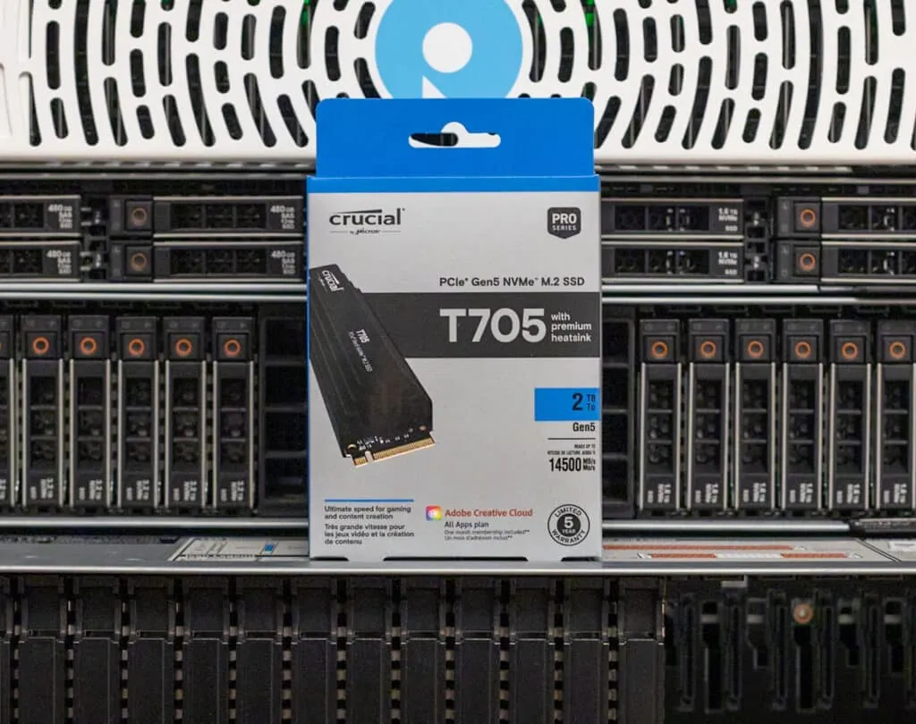 Crucial T705 4TB Gen5 NVMe SSD — 14500 MB/s Laptop Upgrade — used Crucial laptop for sale in Pakistan, NN Laptops Lahore