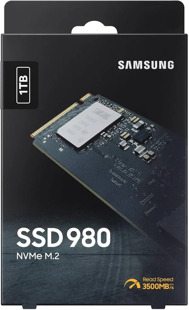 Samsung 980 500GB Gen3 NVMe SSD — 3100 MB/s Laptop Upgrade — Samsung laptop side and angled view, buy in Lahore Pakistan