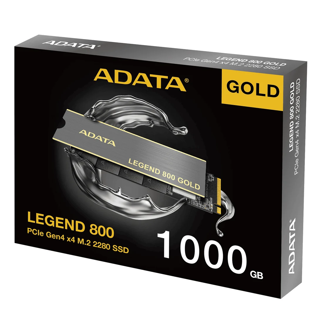 ADATA Legend 800 512GB Gen4 NVMe SSD — 3500 MB/s Laptop Upgrade — ADATA laptop keyboard and ports view, Lahore Pakistan