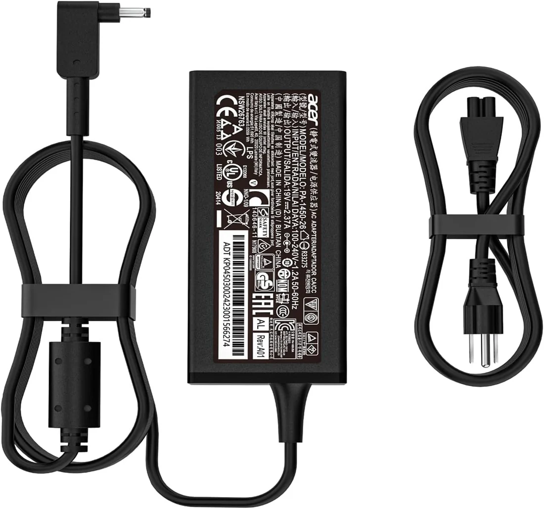 Acer 65W Original Charger (3.0×1.0mm) — genuine chargers / adapters in Lahore, Pakistan
