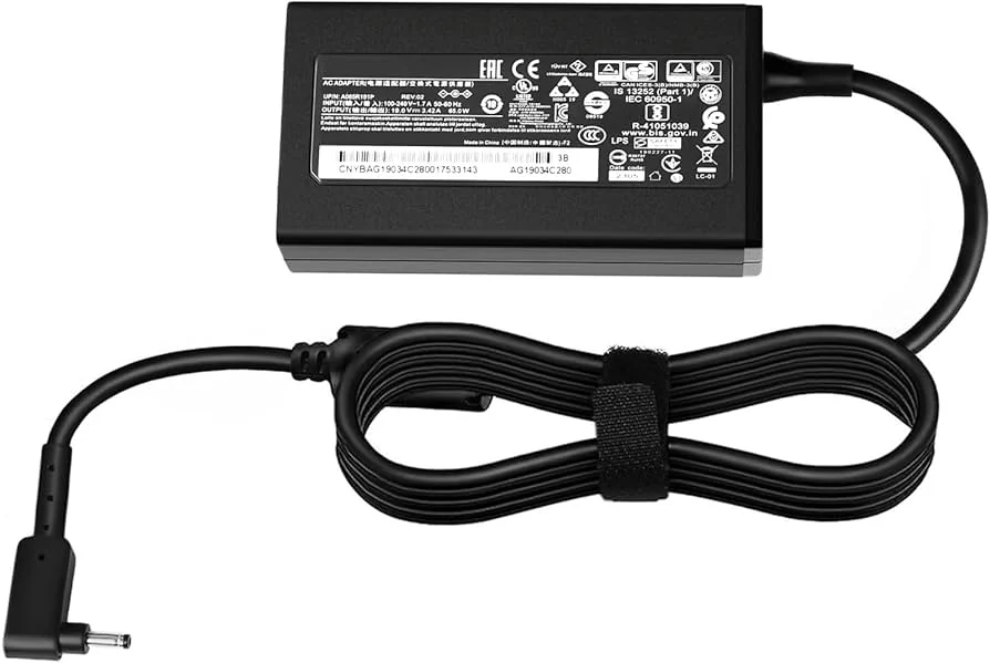 Acer 65W Original Charger (3.0×1.0mm) — chargers / adapters price in Pakistan, NN Laptops Lahore