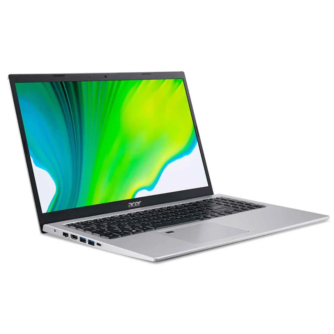 Acer Aspire 3 A315-58 i3-1115G4 8GB 256GB Used Lahore — Acer laptop side and angled view, buy in Lahore Pakistan
