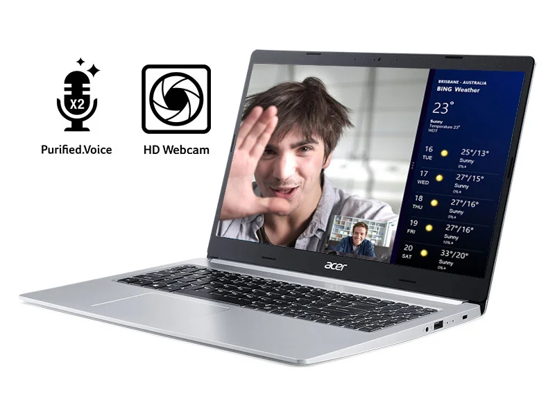 Acer Aspire 5 A515-45 Ryzen 5 5500U 8GB 512GB Used Lahore — Acer laptop side and angled view, buy in Lahore Pakistan