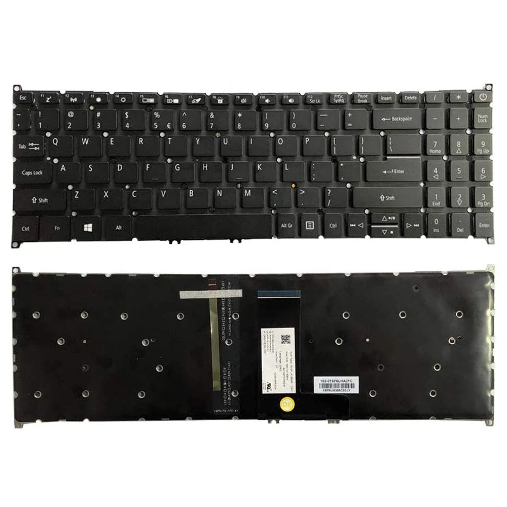 Acer Aspire 5 Keyboard — Acer laptop keyboard and ports view, Lahore Pakistan