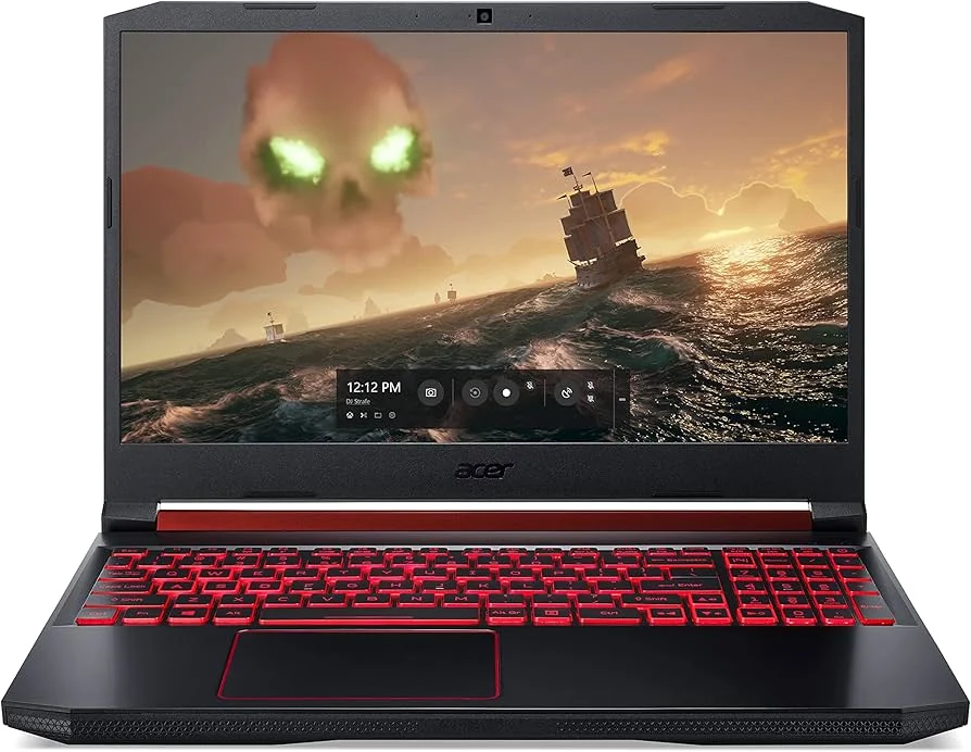 Acer Nitro 5 AN515 i5-13420H 16GB 256GB — Acer laptop side and angled view, buy in Lahore Pakistan