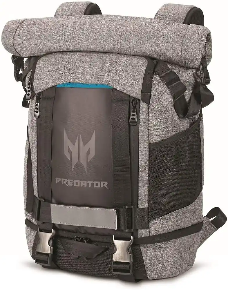 Acer Predator Hybrid Gaming Laptop Backpack 17 inch — Acer laptop keyboard and ports view, Lahore Pakistan