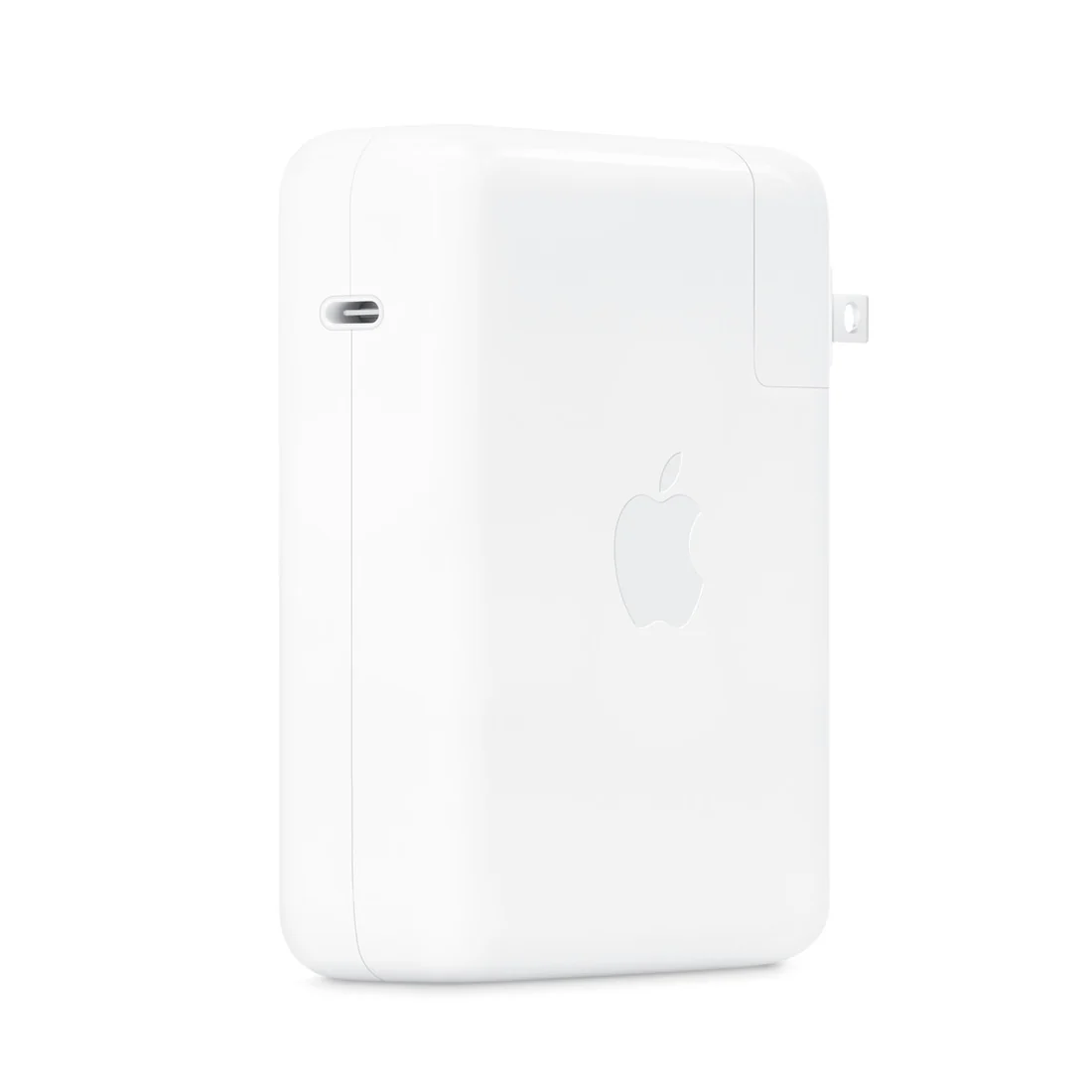 Apple 140W USB-C Power Adapter for MacBook Pro 16 M1 Max (USB-C only) — Apple laptop side and angled view, buy in Lahore Pakistan
