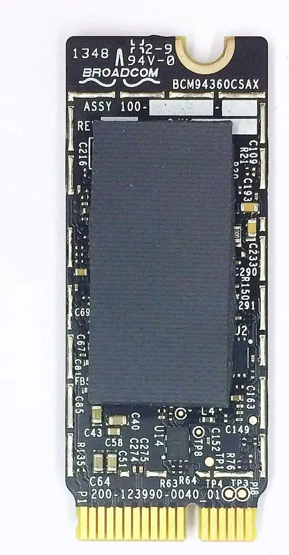 Apple Broadcom BCM94360CS2 (MBA/MBP) — genuine laptop parts in Lahore, Pakistan