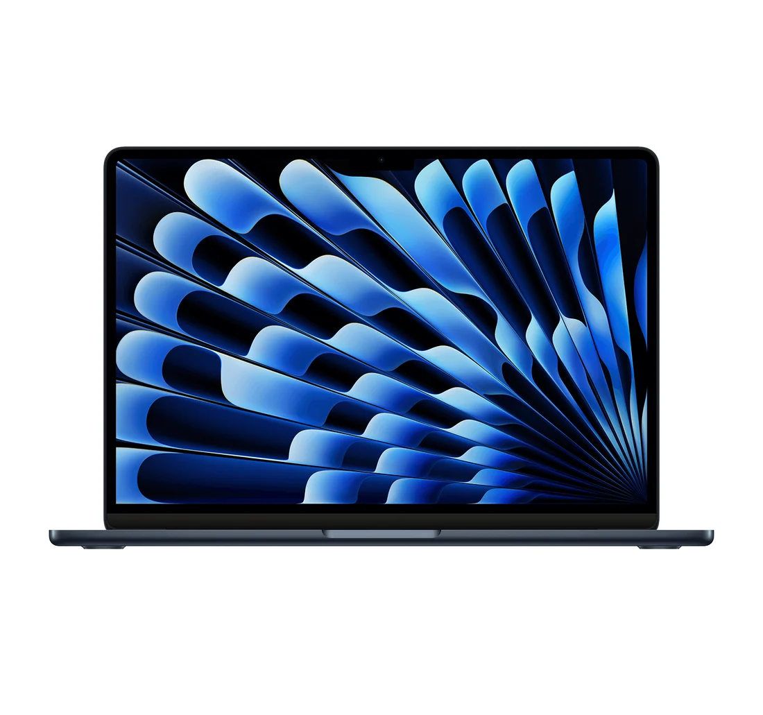 Apple MacBook Air 13 M3 Apple M3 16GB 1TB — Apple laptop side and angled view, buy in Lahore Pakistan