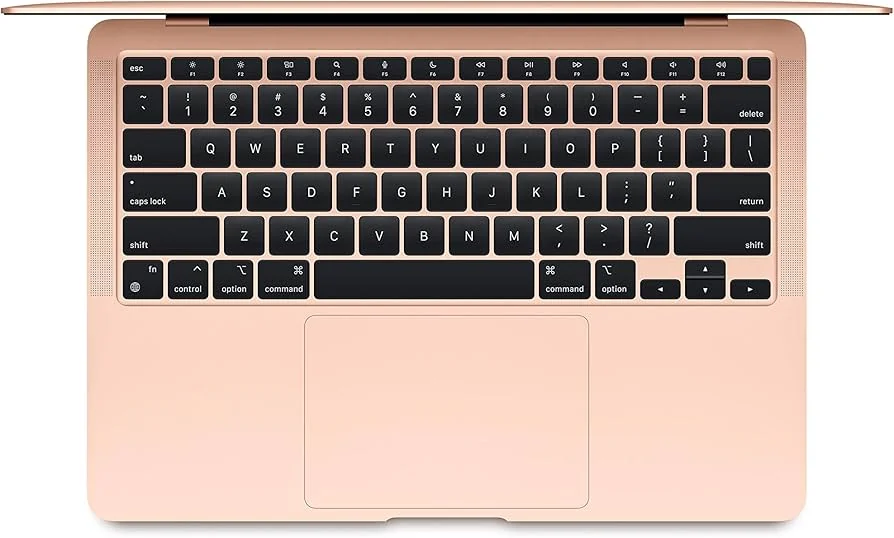 Apple MacBook Air M1 2020 8GB 512GB Used Lahore — Apple laptop side and angled view, buy in Lahore Pakistan