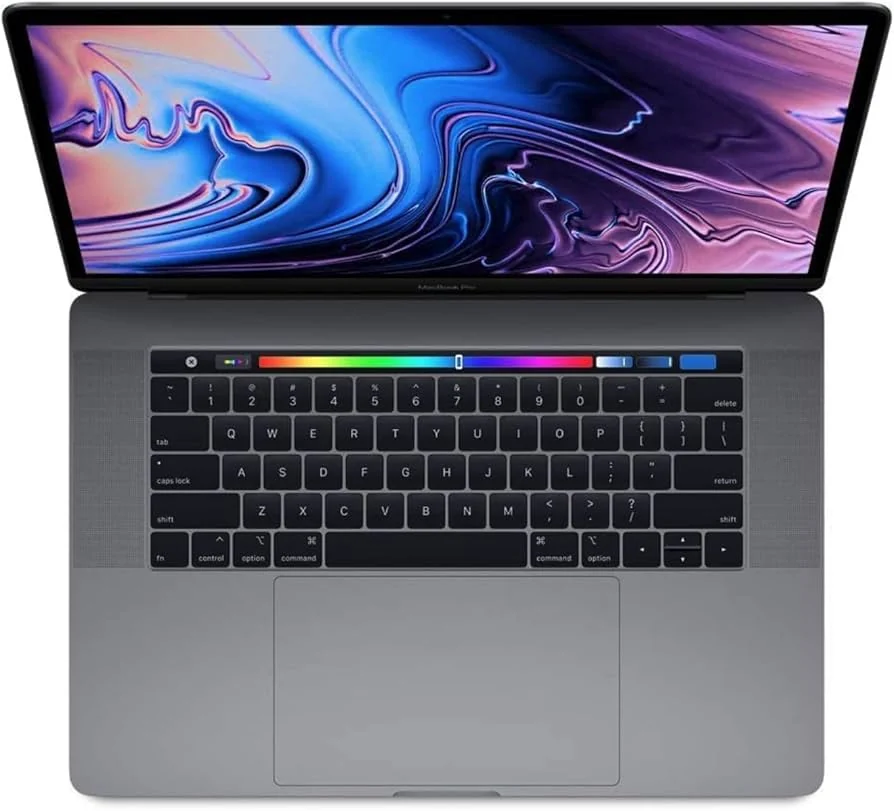 Apple MacBook Pro 13 2019 i7 Touch Bar i7-8569U 16GB 512GB Used — Apple laptop side and angled view, buy in Lahore Pakistan