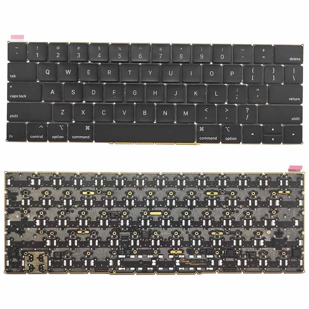 Apple MacBook Pro 13 A1989 Backlit Keyboard Replacement US Layout — Apple laptop keyboard and ports view, Lahore Pakistan