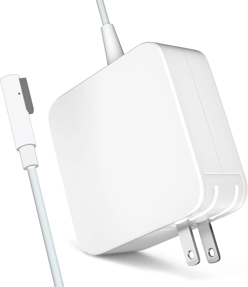 Apple MagSafe 1 60W Power Adapter for MacBook Pro 13 (2010-2012) — Apple laptop side and angled view, buy in Lahore Pakistan