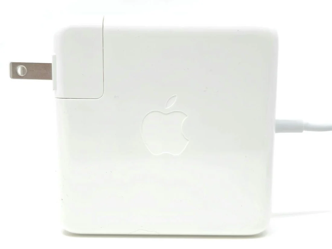 Apple MagSafe 2 45W Power Adapter for MacBook Air 13 (2012-2017) — Apple laptop side and angled view, buy in Lahore Pakistan