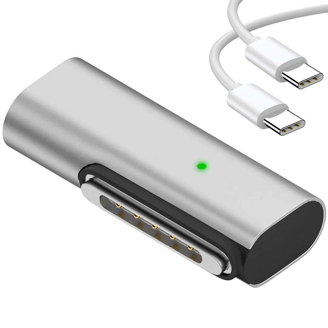 Apple MagSafe 3 140W Power Adapter for MacBook Pro 16 M1 Max / M3 Max — Apple laptop keyboard and ports view, Lahore Pakistan