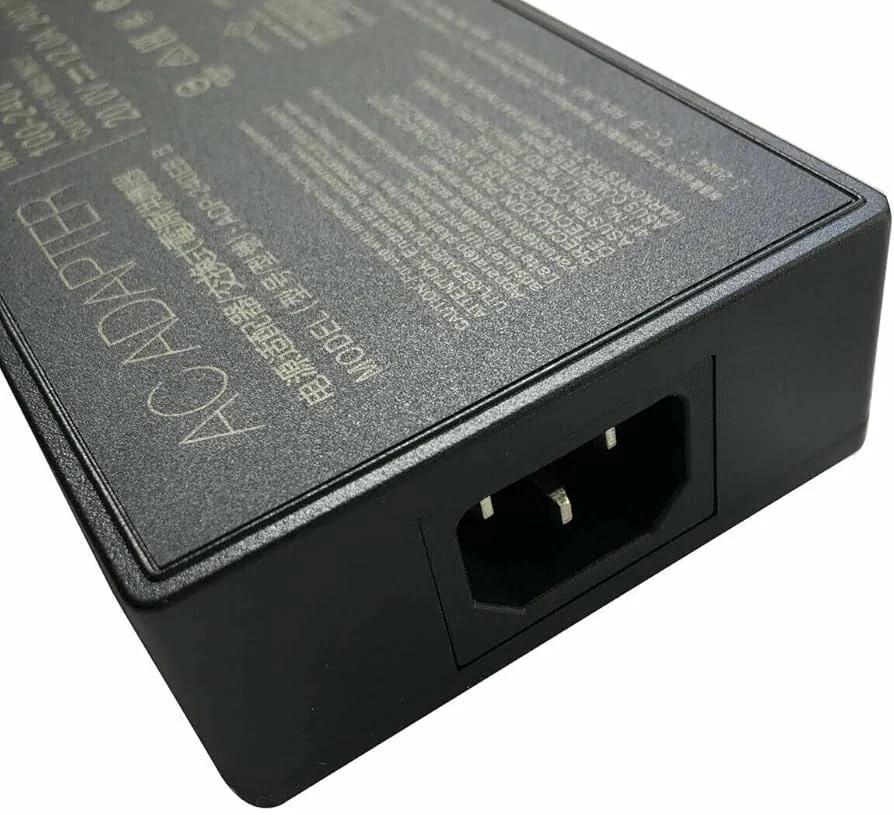 Asus 120W Big Barrel Charger for ROG Strix / TUF Gaming F15 — Asus laptop side and angled view, buy in Lahore Pakistan