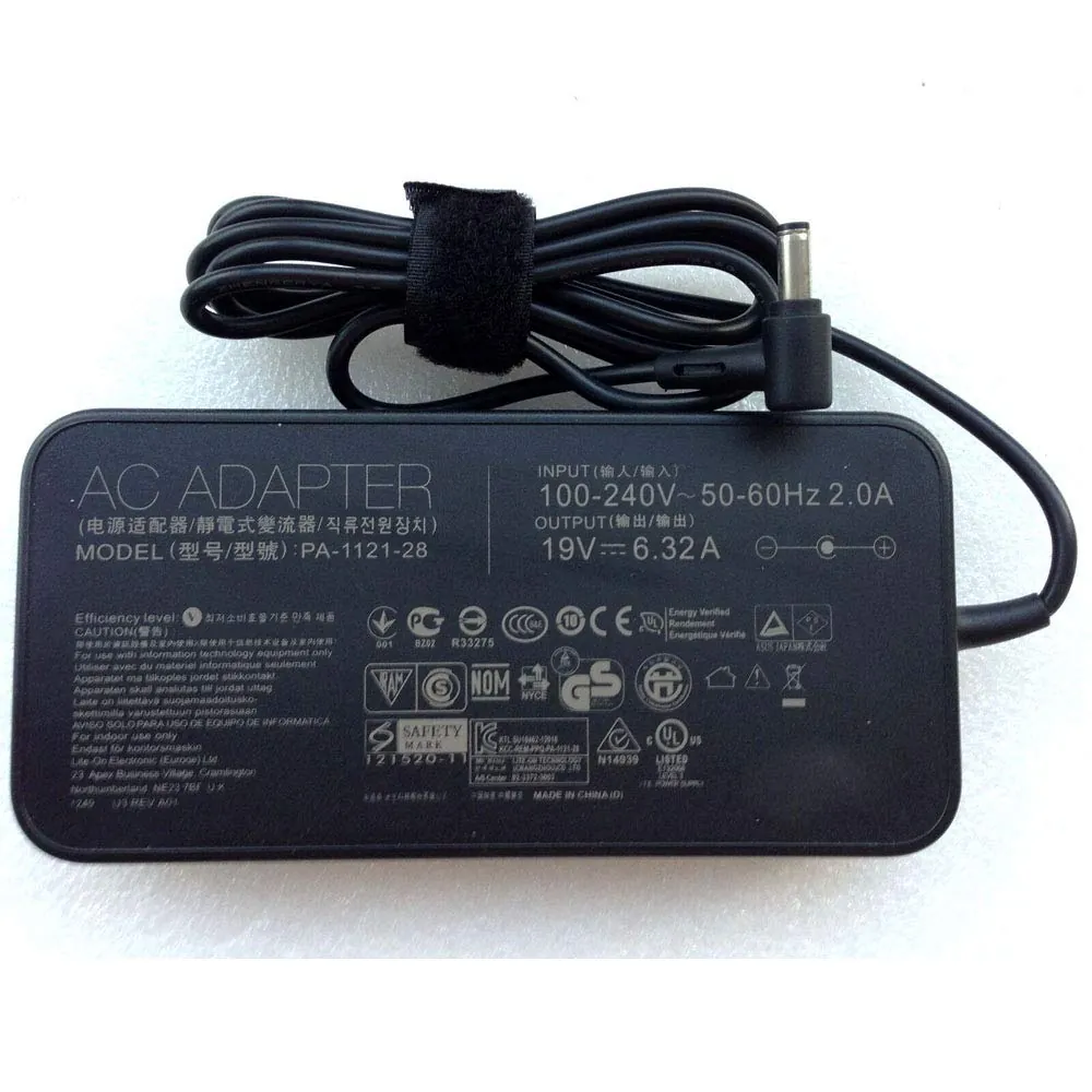 Asus 120W Original Charger (Big Barrel) — chargers / adapters price in Pakistan, NN Laptops Lahore