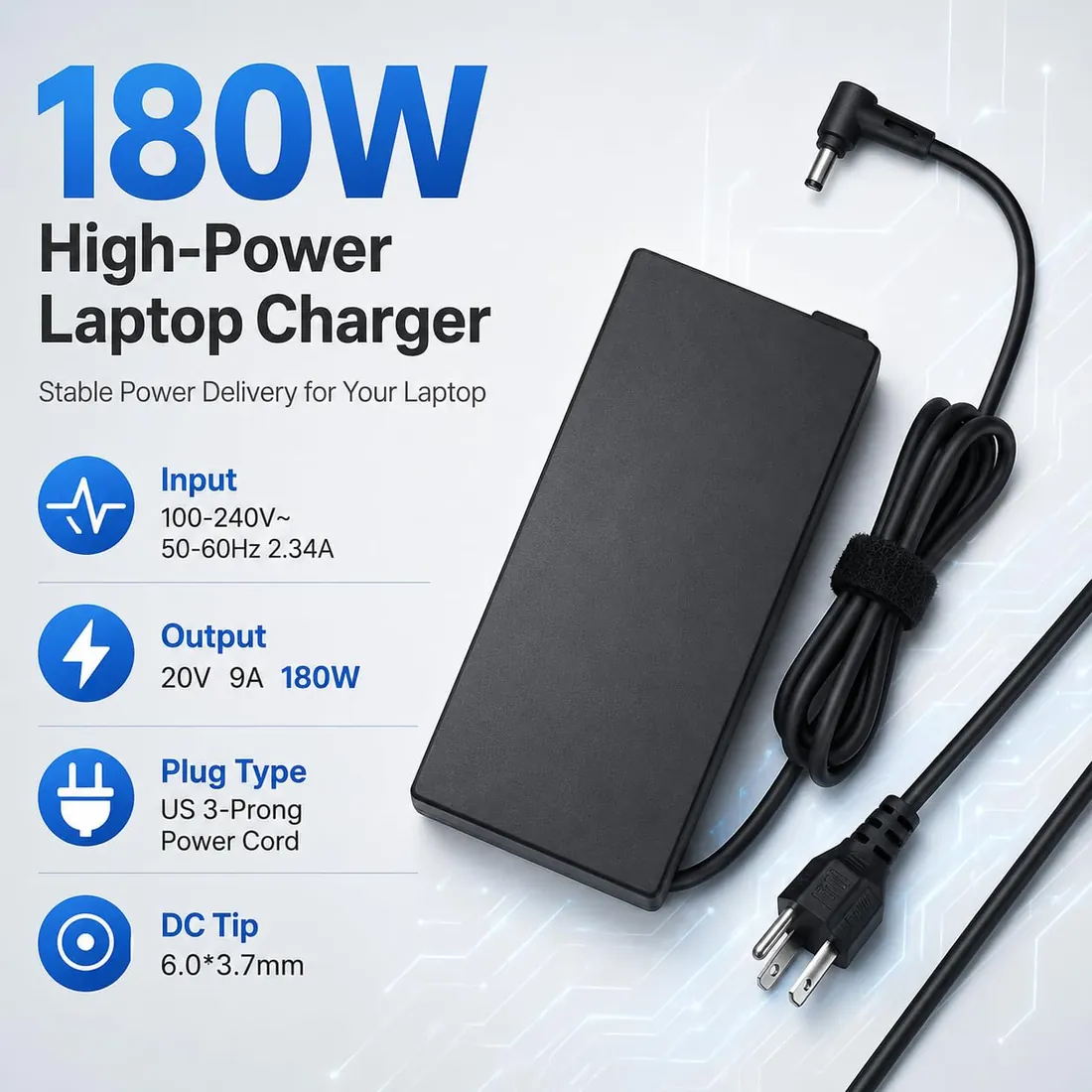 Asus 180W Original Charger (Big Barrel) — chargers / adapters price in Pakistan, NN Laptops Lahore