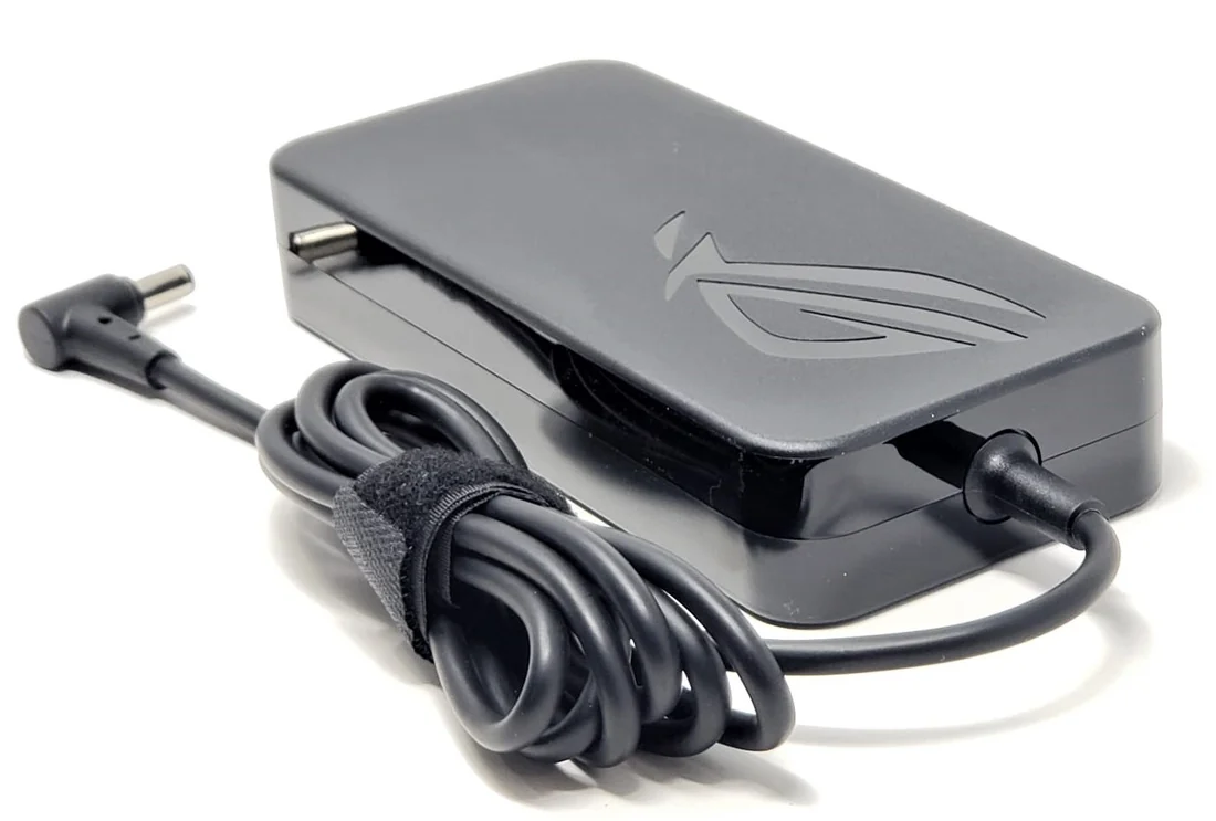 Asus 230W ROG Strix G15 Gaming Charger 19.5V 11.8A — Asus laptop side and angled view, buy in Lahore Pakistan