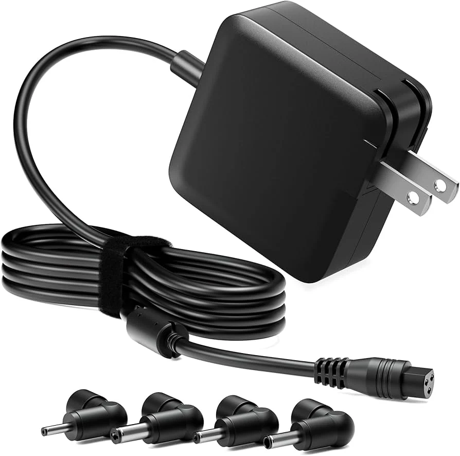 Asus 4.5mm DC Jack with Cable Harness for ZenBook / VivoBook — Asus laptop keyboard and ports view, Lahore Pakistan