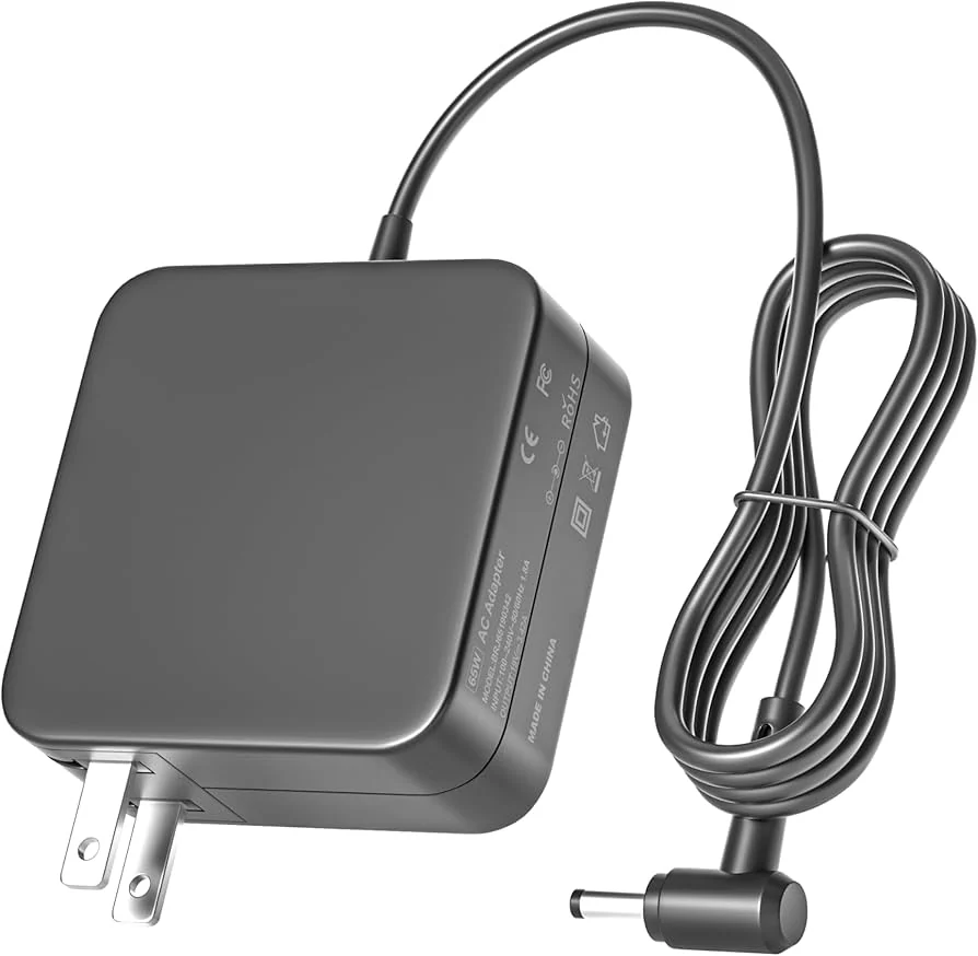 Asus 4.5mm DC Jack with Cable Harness for ZenBook / VivoBook — Asus laptop side and angled view, buy in Lahore Pakistan
