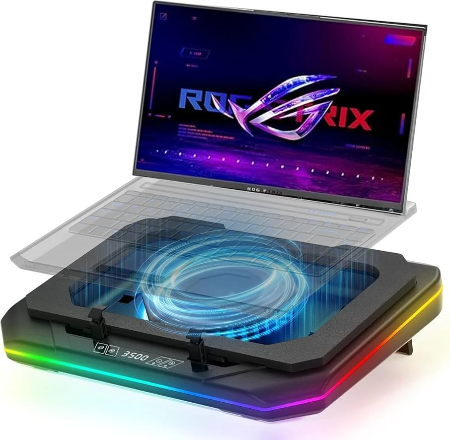 Asus ROG Strix G15 Fan Set — Asus laptop side and angled view, buy in Lahore Pakistan