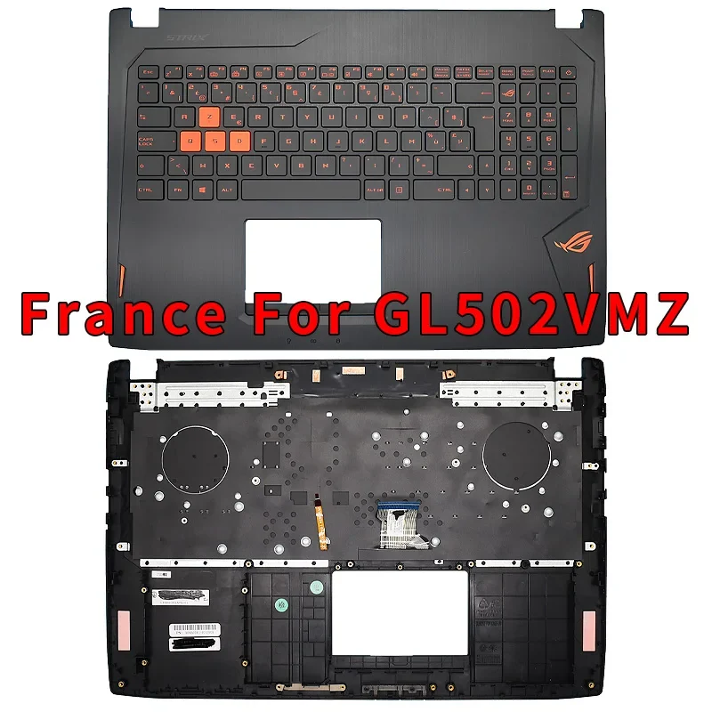 Asus ROG Strix GL553 Palmrest with Touchpad (C Panel) Replacement — Asus laptop side and angled view, buy in Lahore Pakistan